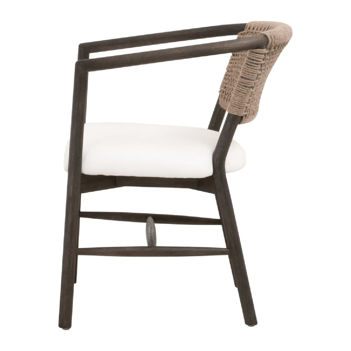 Modern European furniture - Jute Twine Back Accent Chair - www.oroa.com