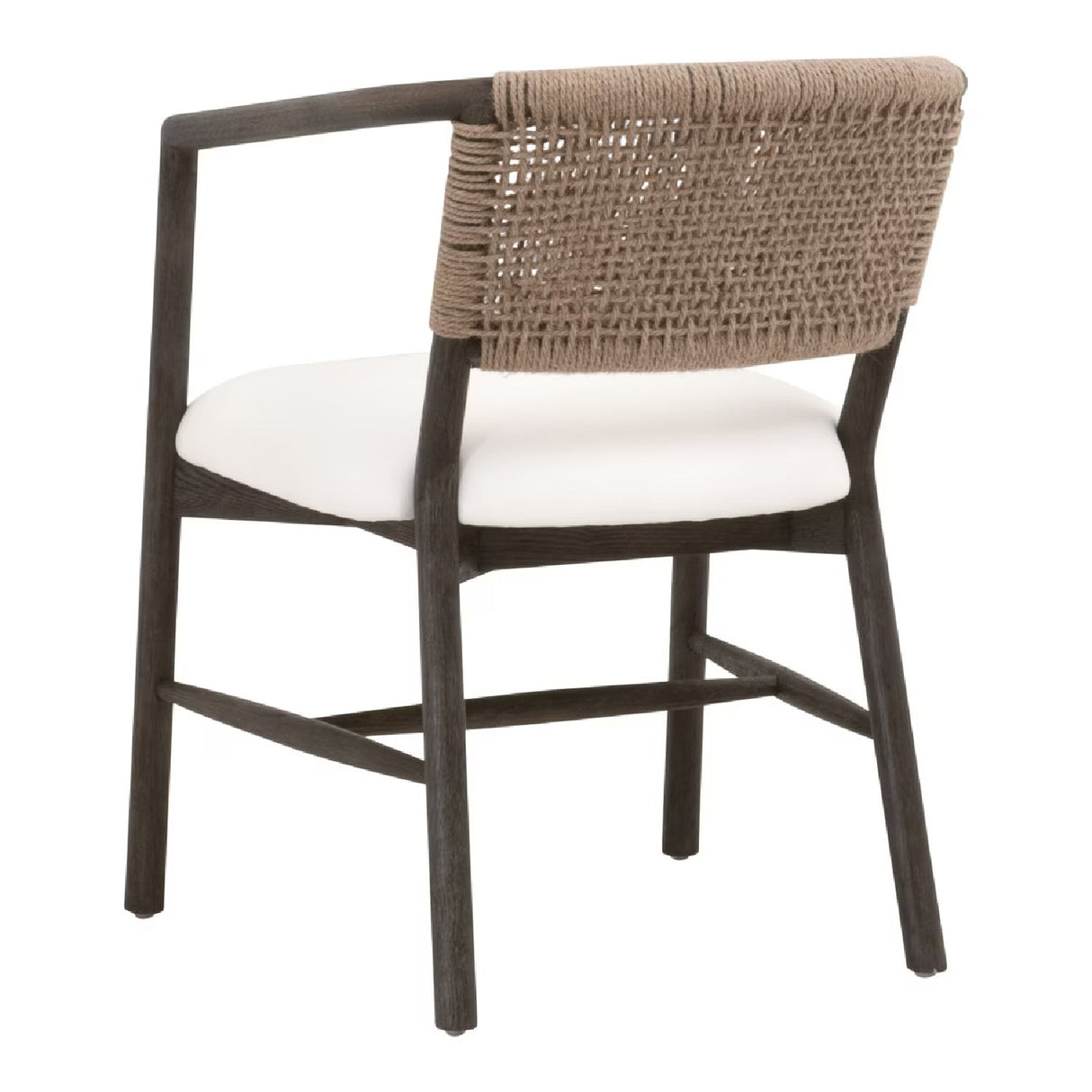 Modern European furniture - Jute Twine Back Accent Chair - www.oroa.com
