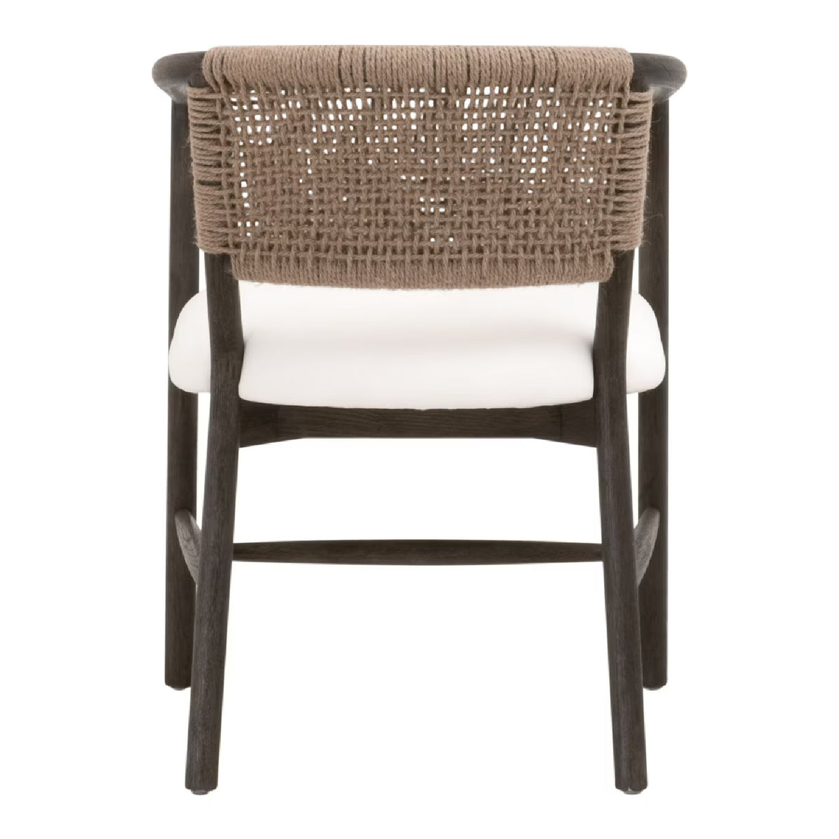 Modern European furniture - Jute Twine Back Accent Chair - www.oroa.com | Oroa.com