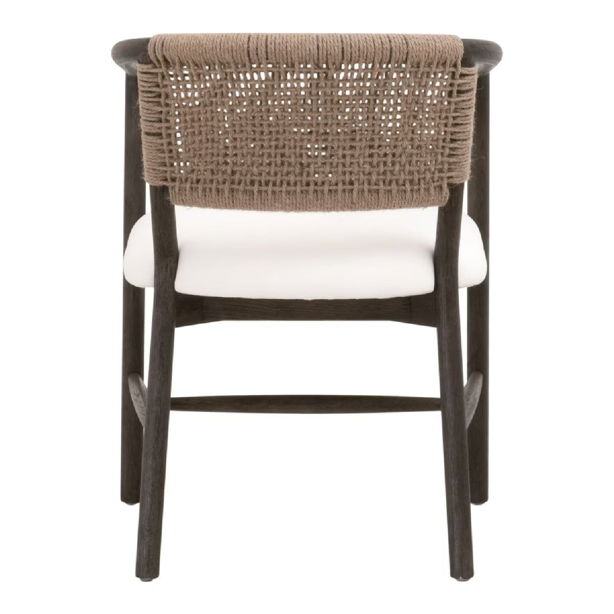 Modern European furniture - Jute Twine Back Accent Chair - www.oroa.com