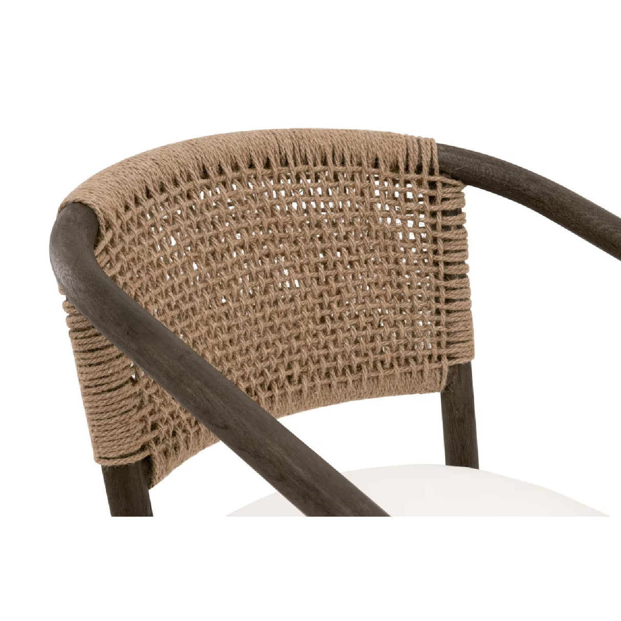 Modern European furniture - Jute Twine Back Accent Chair - www.oroa.com