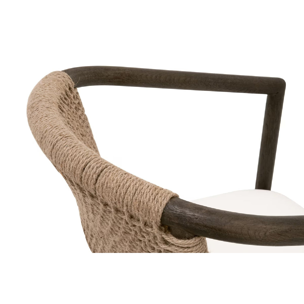 Modern European furniture - Jute Twine Back Accent Chair - www.oroa.com