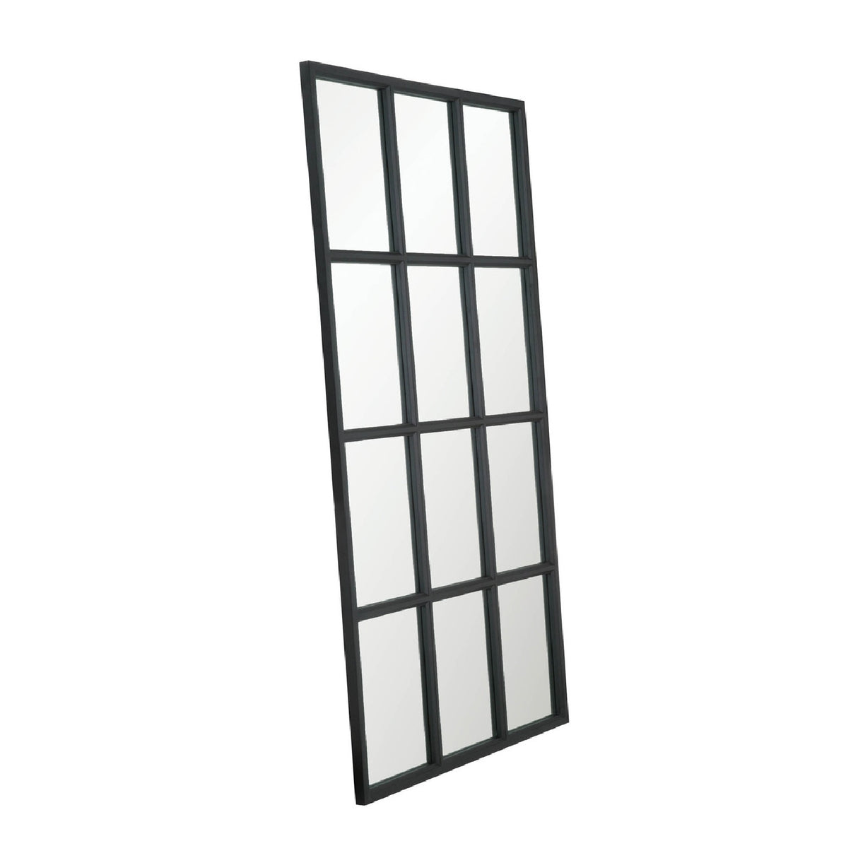 Modern European furniture - Black Oak Mirror - www.oroa.com