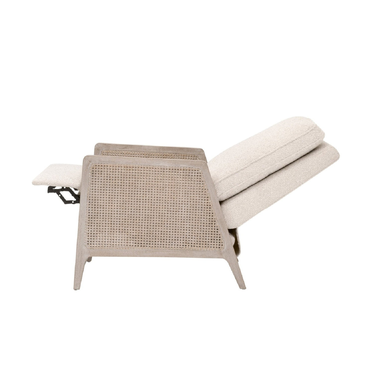 Modern European furniture - Beige Linen Recliner Chair - www.oroa.com