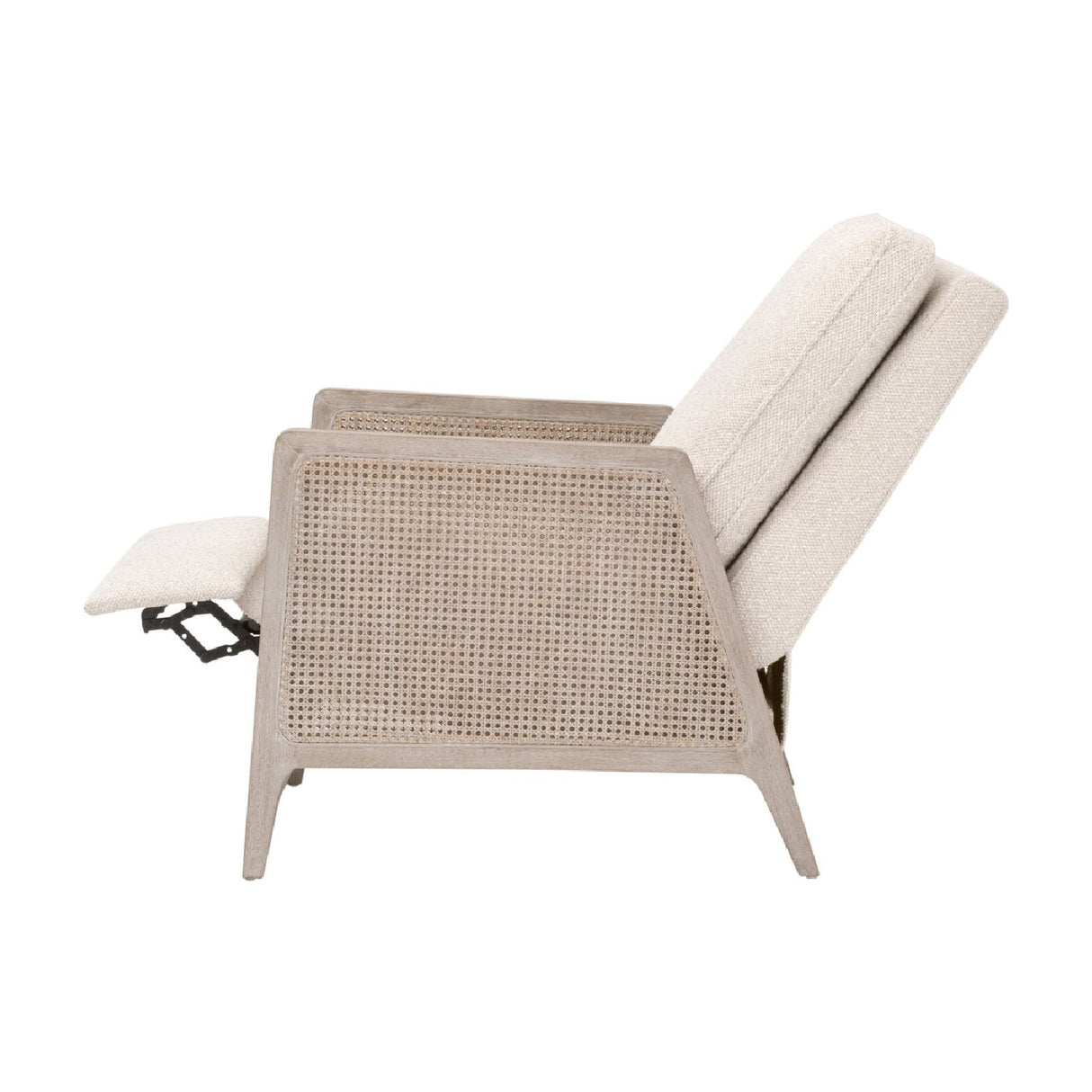 Modern European furniture - Beige Linen Recliner Chair - www.oroa.com