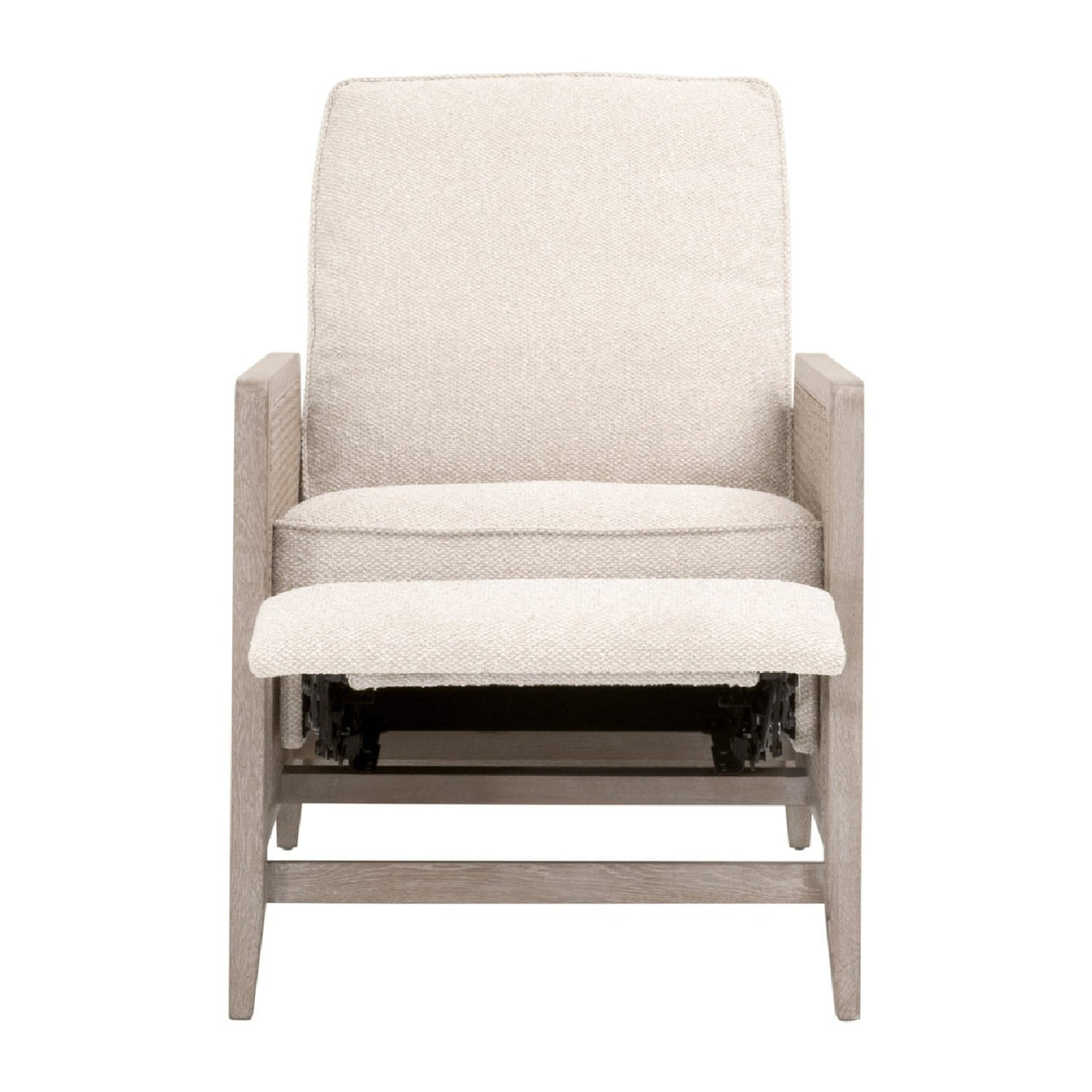 Modern European furniture - Beige Linen Recliner Chair - www.oroa.com
