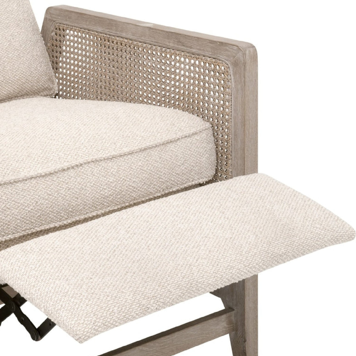 Modern European furniture - Beige Linen Recliner Chair - www.oroa.com