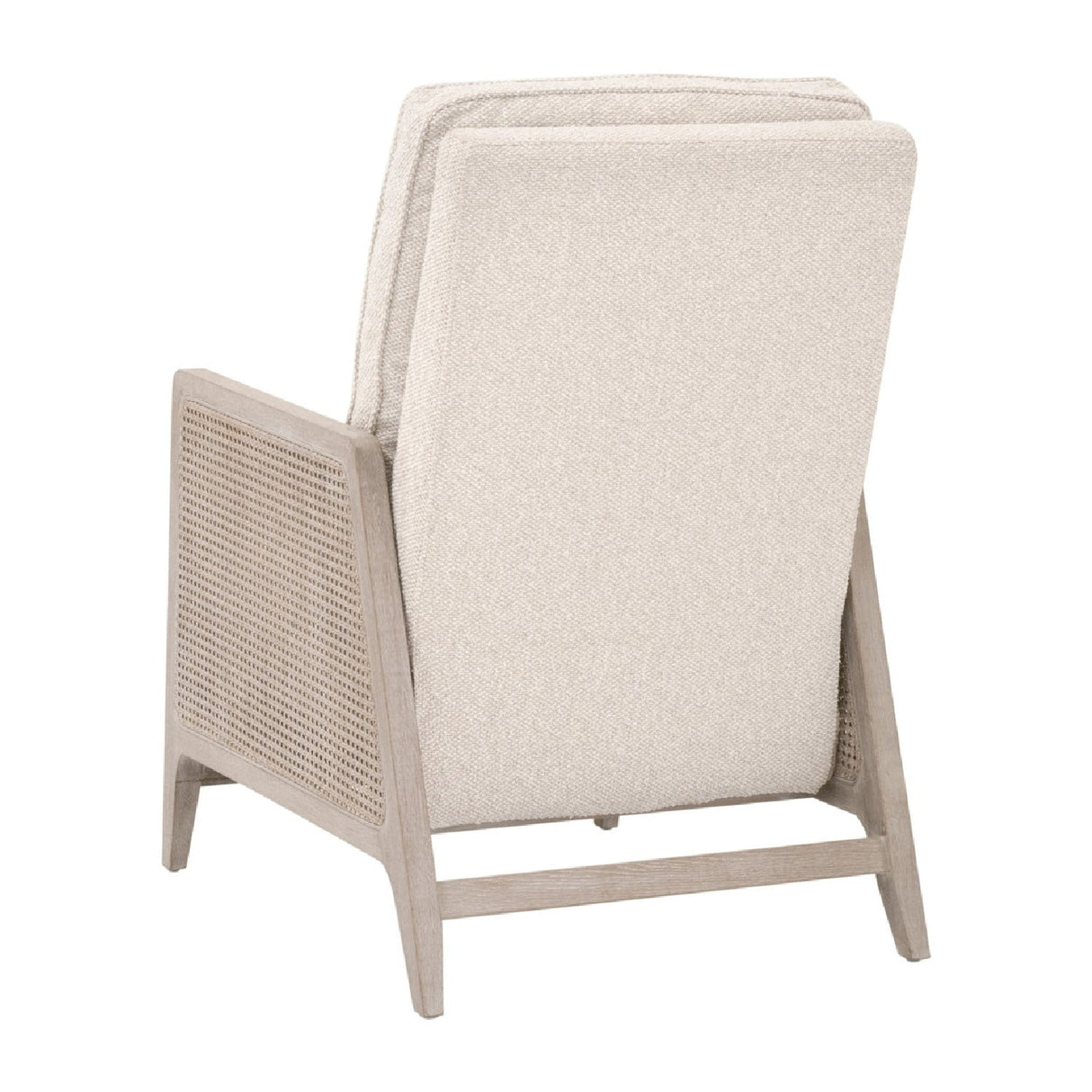 Modern European furniture - Beige Linen Recliner Chair - www.oroa.com