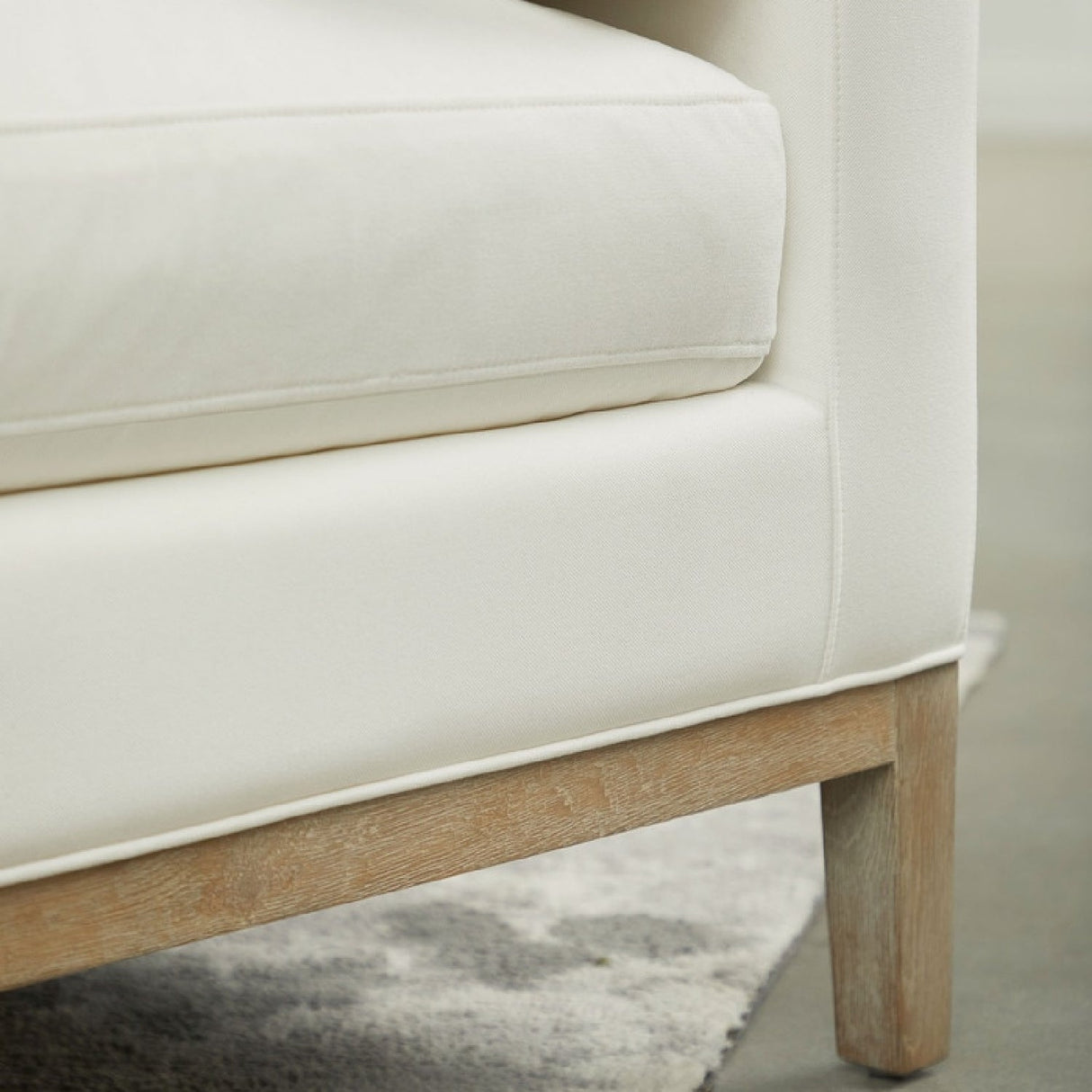 Modern European furniture - White Upholstered Bench - www.oroa.com