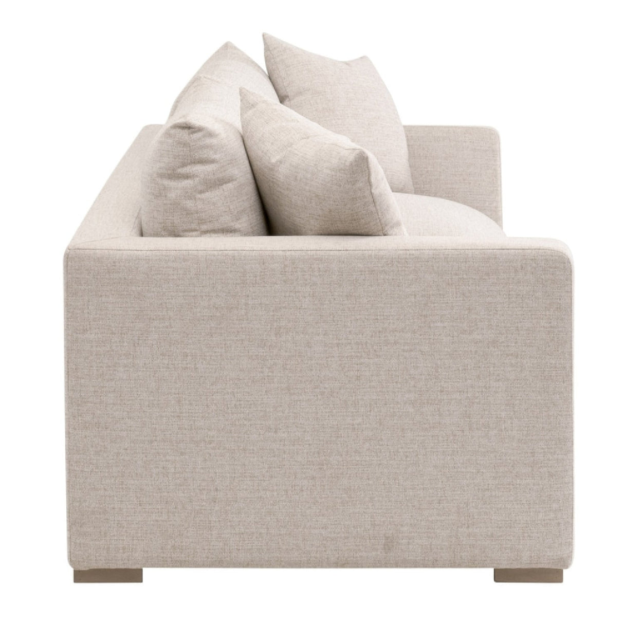 Modern European furniture - Beige Track-Armed Outdoor Sofa - www.oroa.com