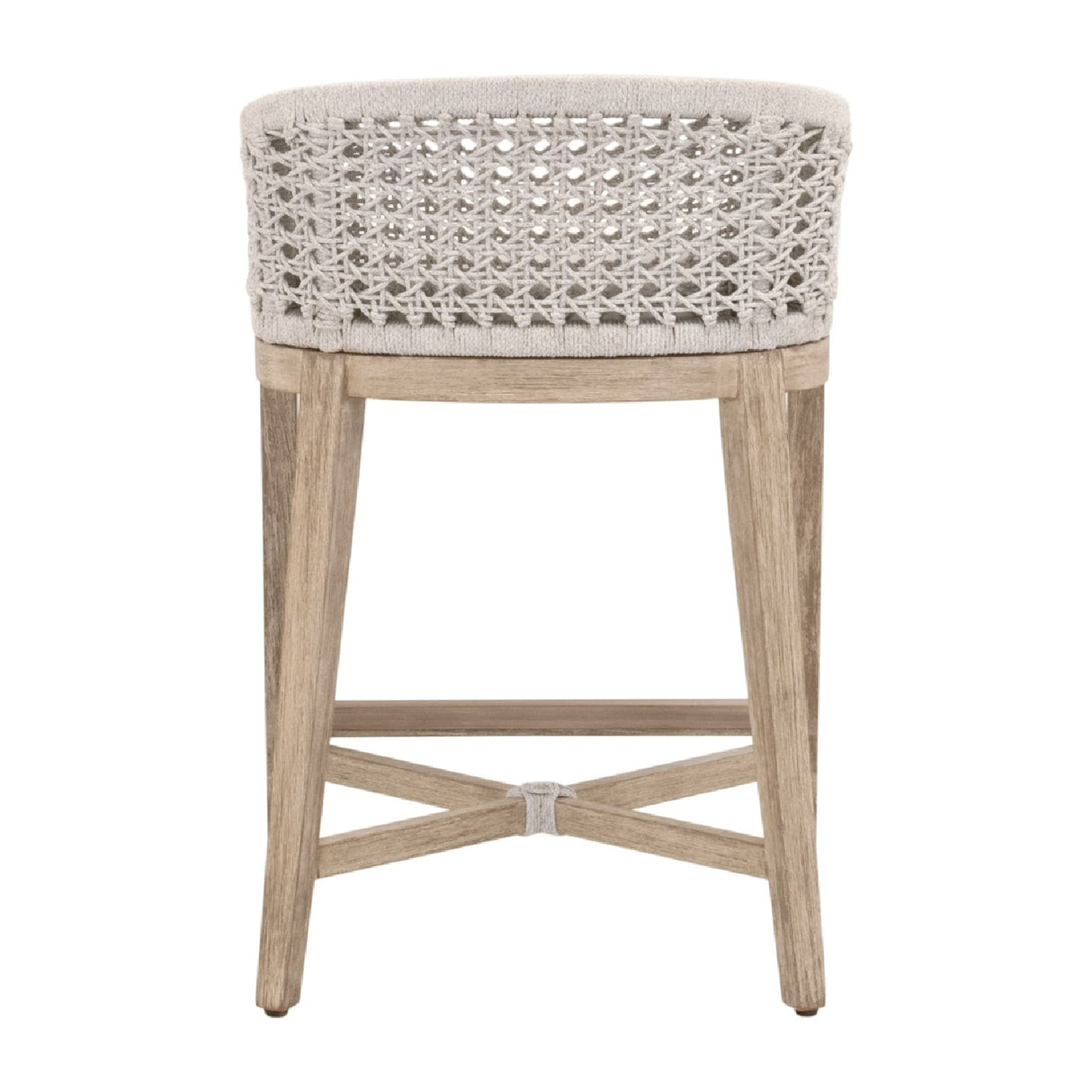 White Speckle Rope Counter Stool | Oroa.com
