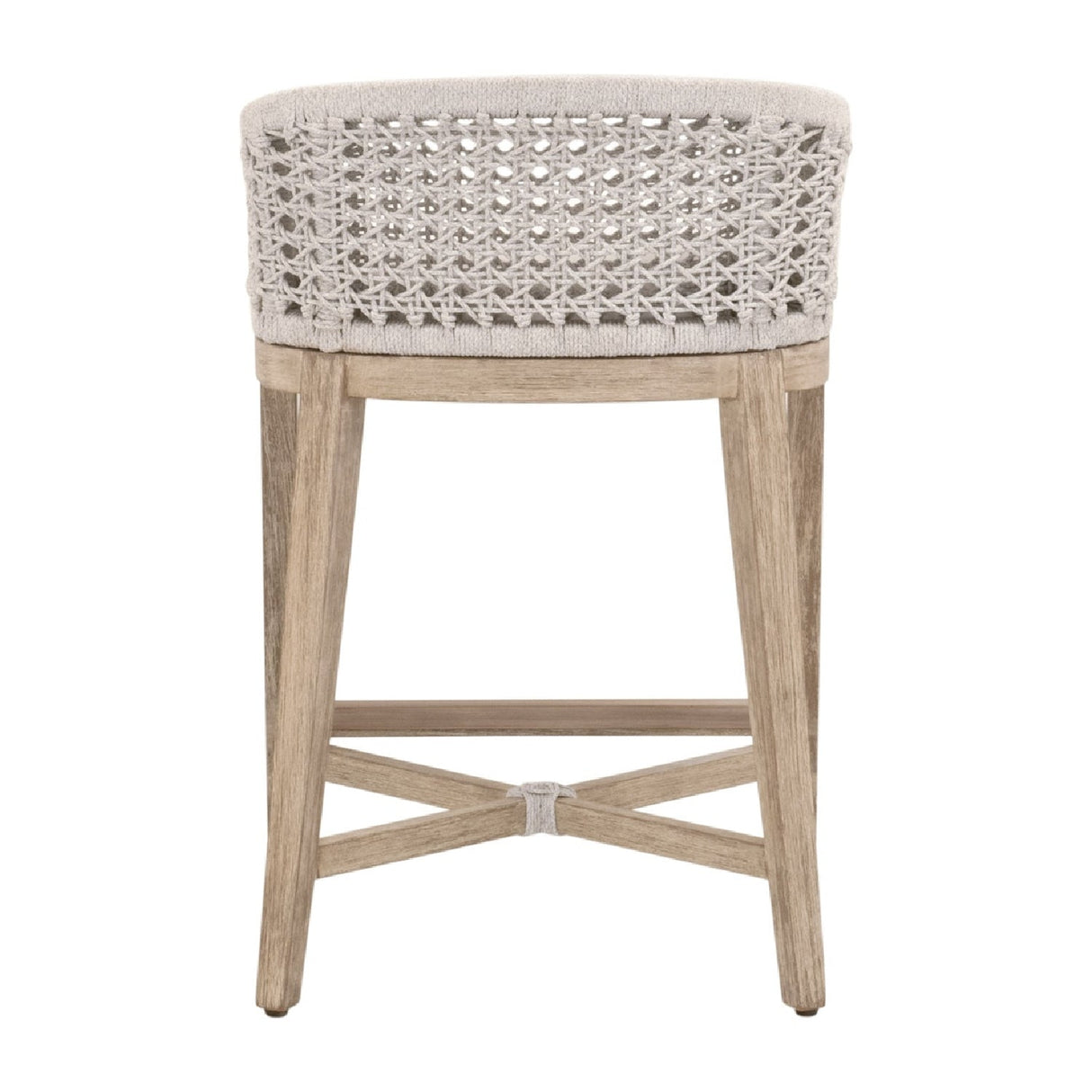 Modern European furniture - White Speckle Rope Counter Stool - www.oroa.com