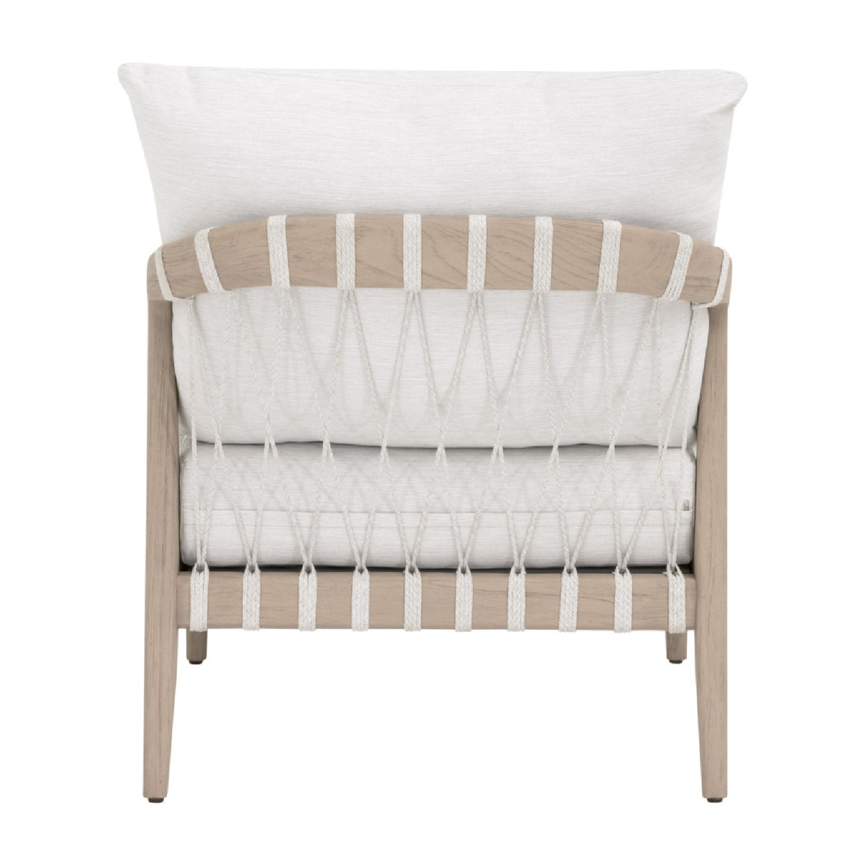 White Cushioned Outdoor Club Chair | Oroa.com