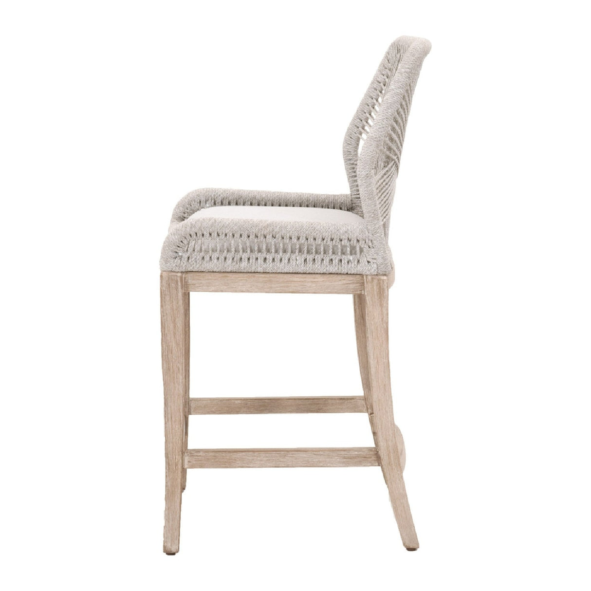 Modern European furniture - Woven Flat Rope Counter Stool - www.oroa.com