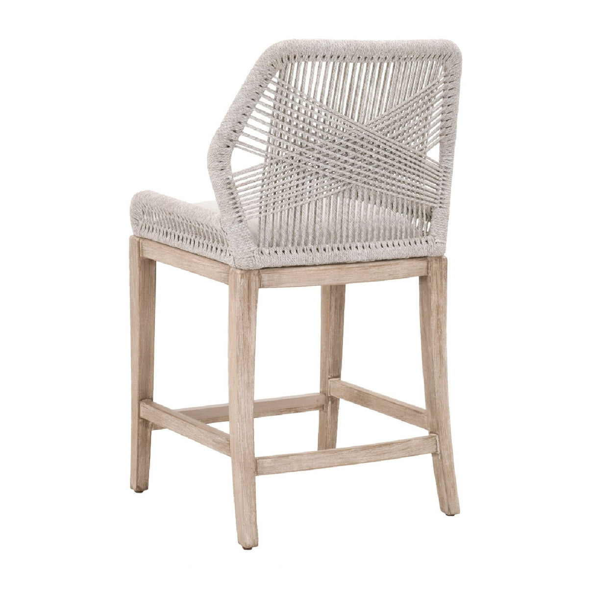 Modern European furniture - Woven Flat Rope Counter Stool - www.oroa.com