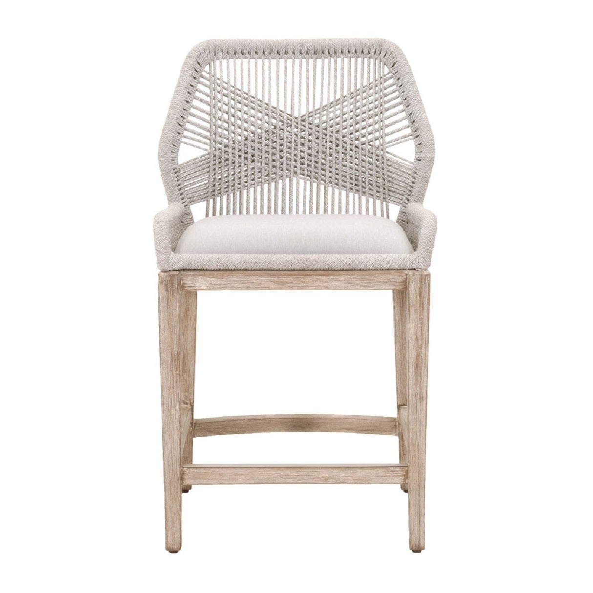 Modern European furniture - Woven Flat Rope Counter Stool - www.oroa.com
