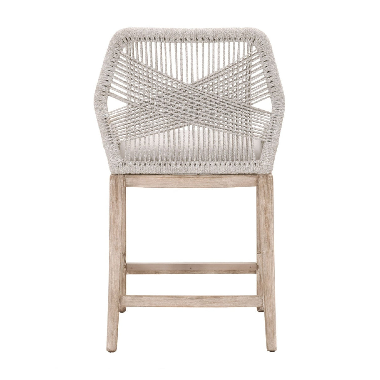 Modern European furniture - Woven Flat Rope Counter Stool - www.oroa.com