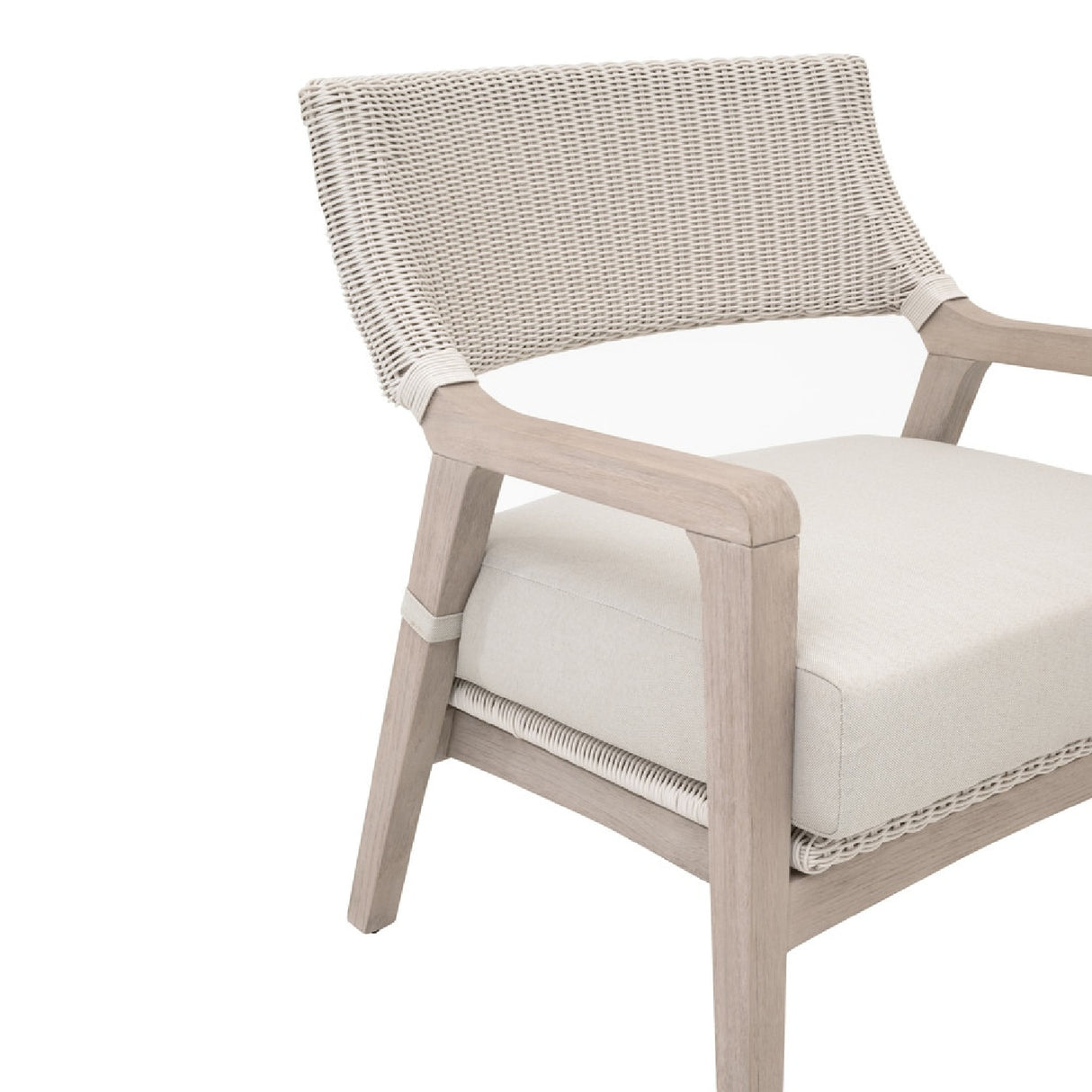 White Rattan Outdoor Club Chair | Oroa.com