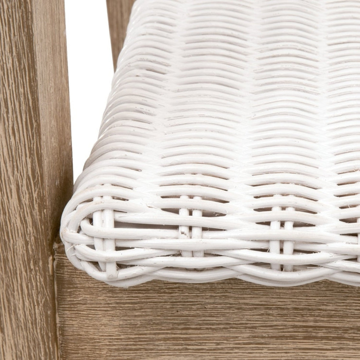 Modern European furniture - White Rattan Counter Stool - www.oroa.com