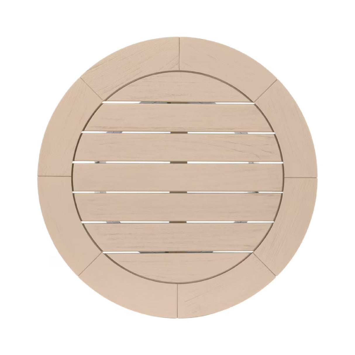 Round Teak Outdoor Dining Table | Living Essentials Boca – alternate view 14