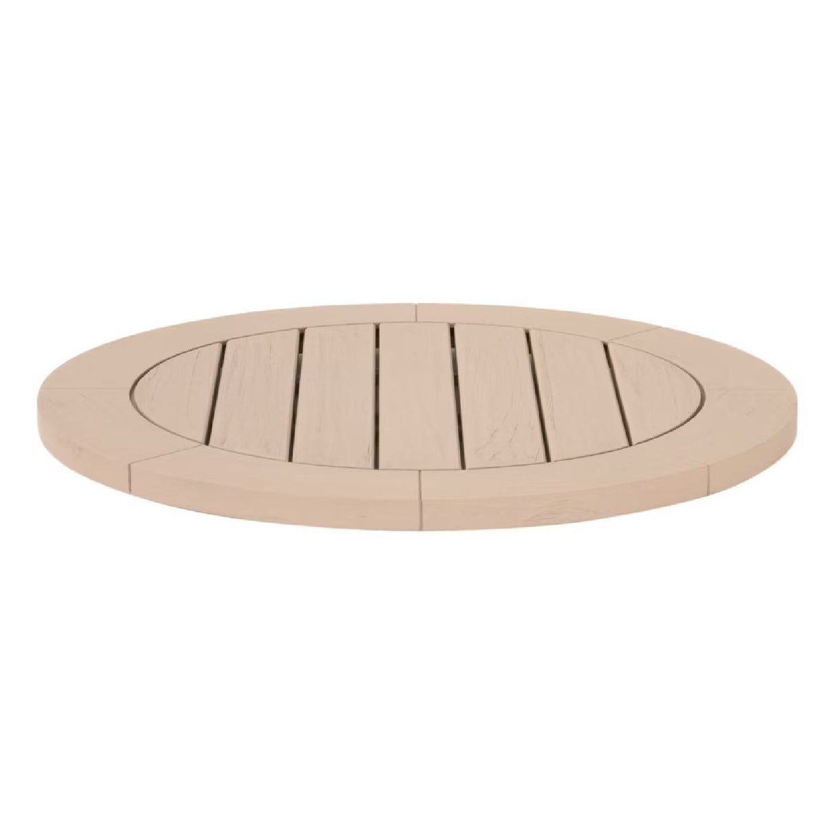Round Teak Outdoor Dining Table | Living Essentials Boca – alternate view 10