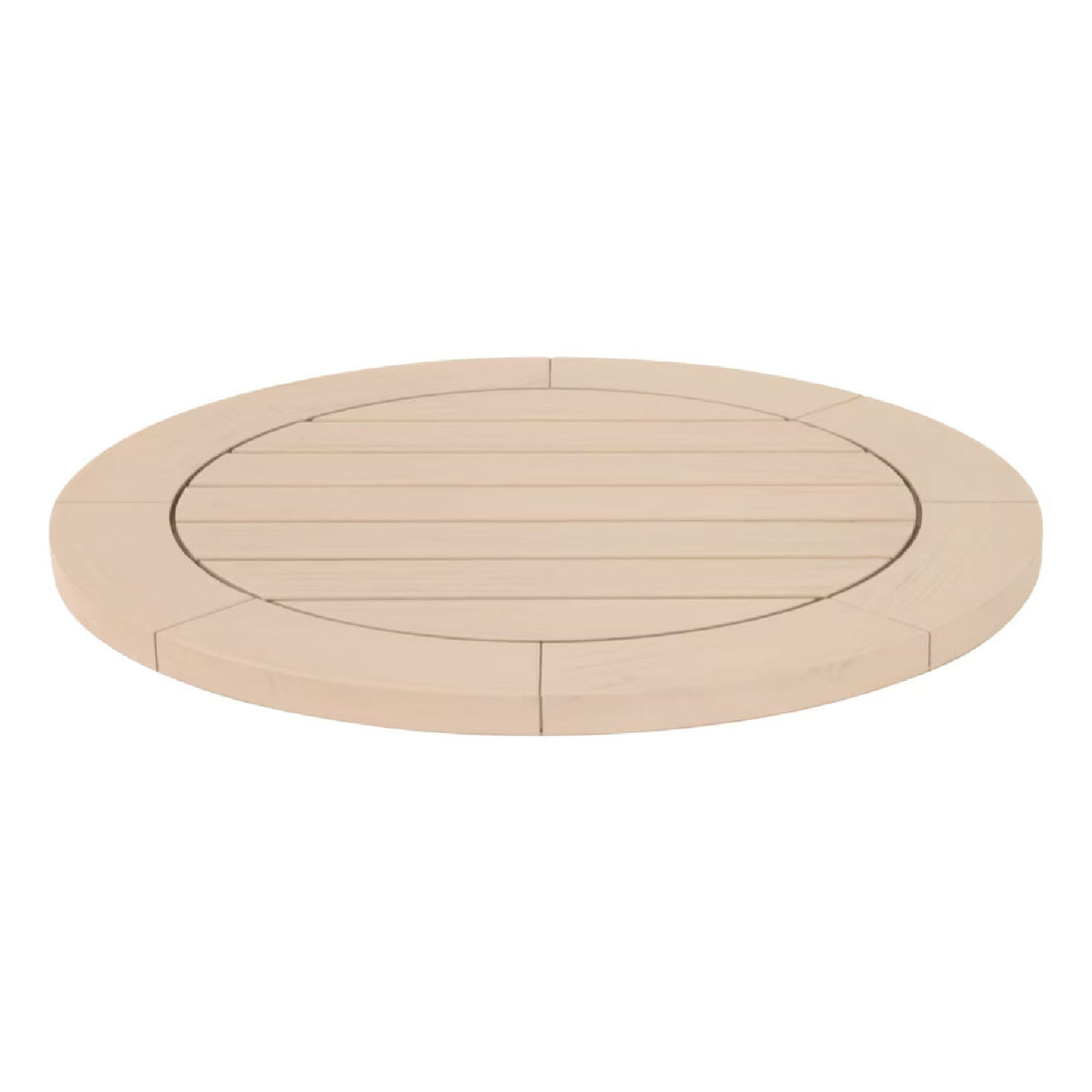 Round Teak Outdoor Dining Table | Living Essentials Boca – alternate view 12