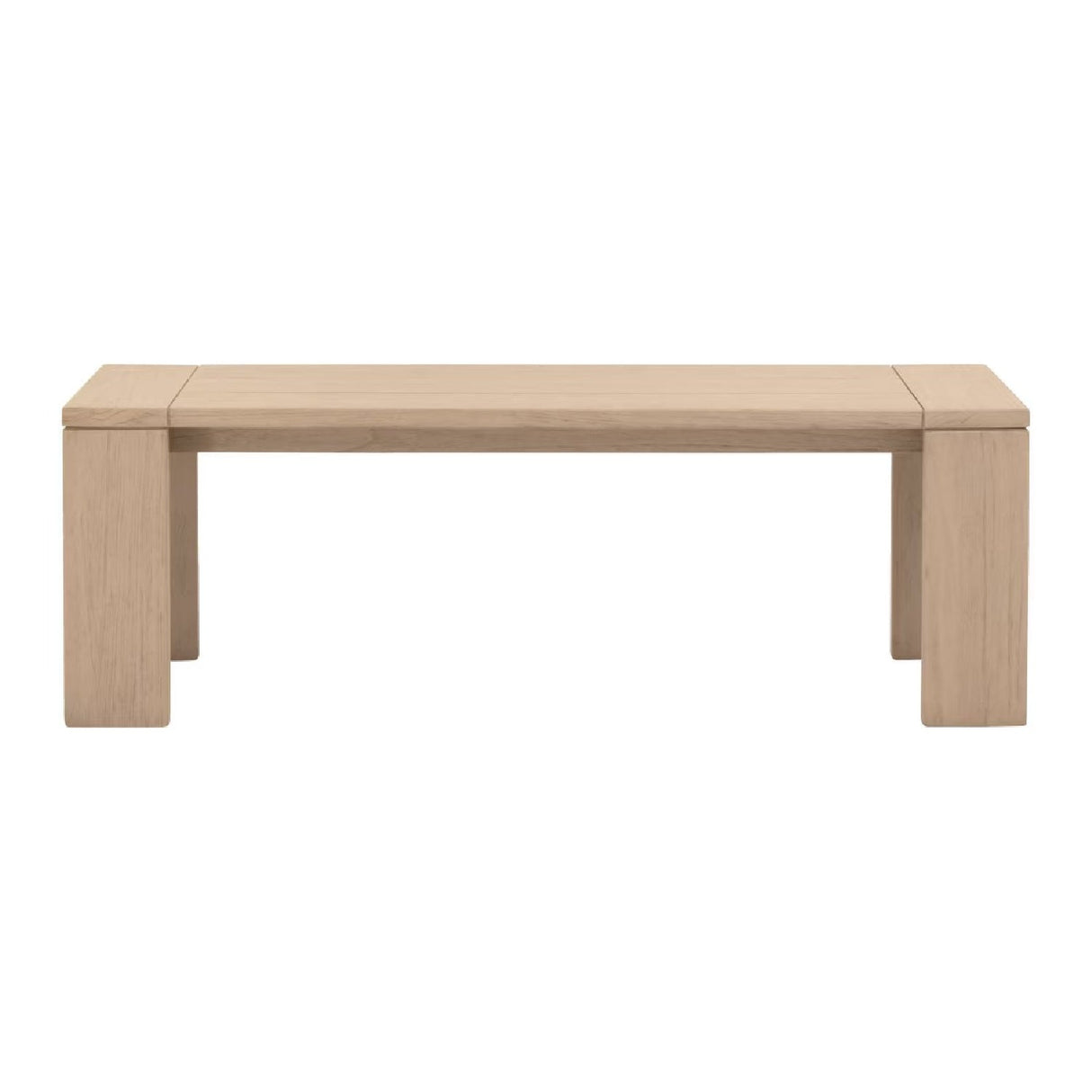 Modern European furniture - Teak Scandinavian Outdoor Bench - www.oroa.com