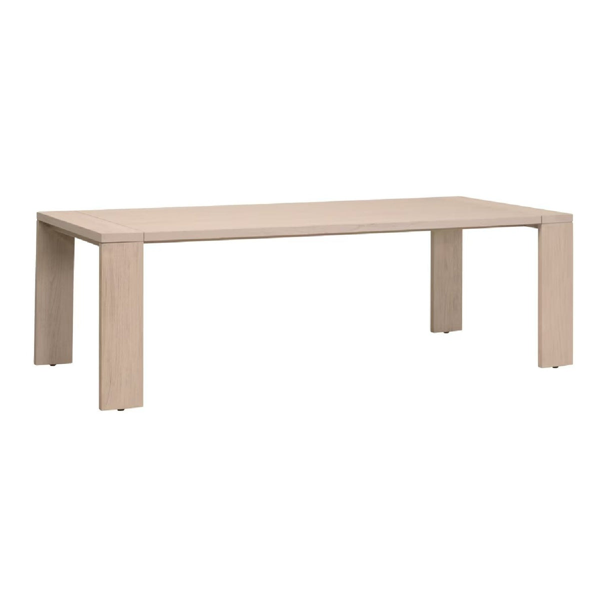 Modern European furniture - Teak Rectangular Outdoor Dining Table - www.oroa.com