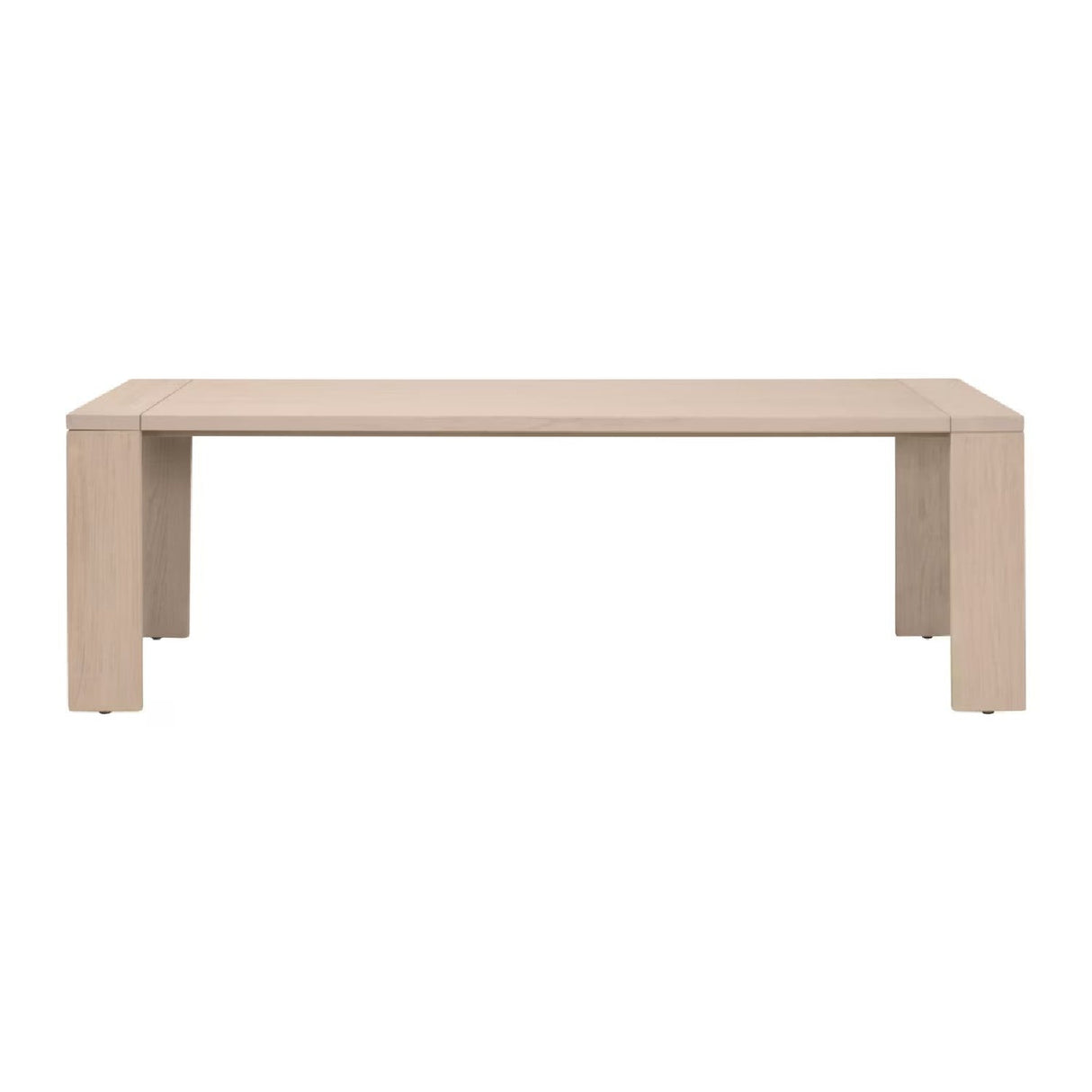 Modern European furniture - Teak Rectangular Outdoor Dining Table - www.oroa.com