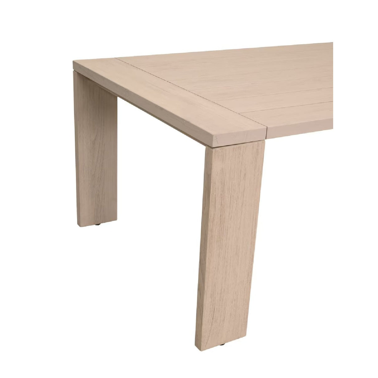 Modern European furniture - Teak Rectangular Outdoor Dining Table - www.oroa.com