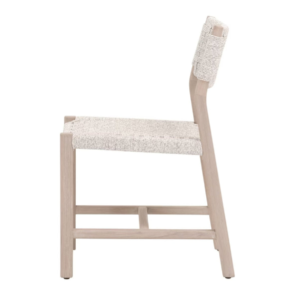 Modern European furniture - White Rope Indoor/Outdoor Dining Chairs (2) - www.oroa.com
