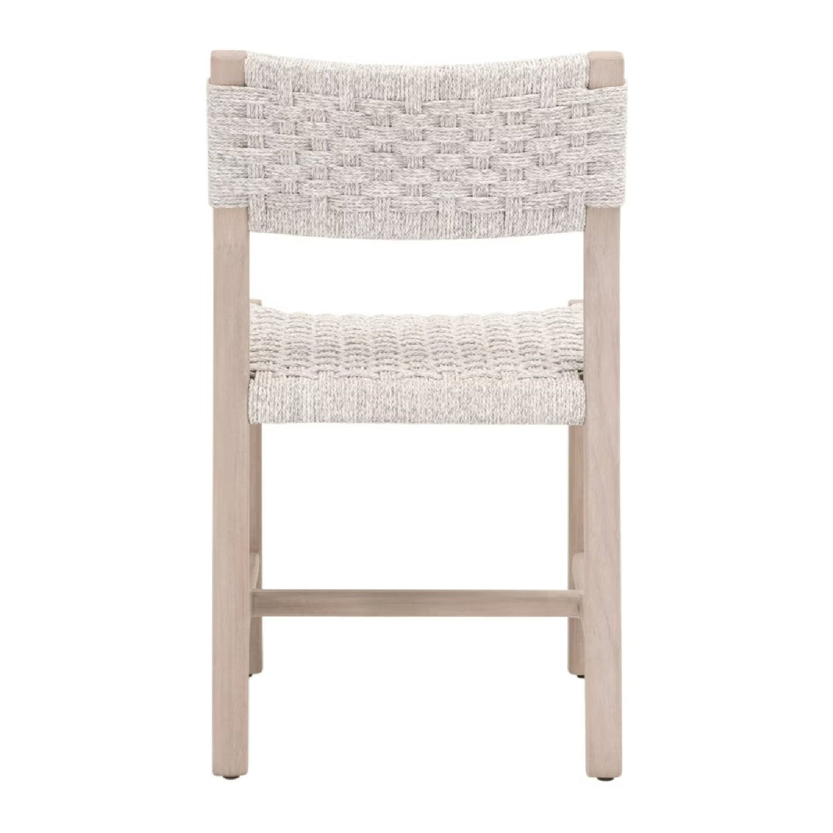 Modern European furniture - White Rope Indoor/Outdoor Dining Chairs (2) - www.oroa.com