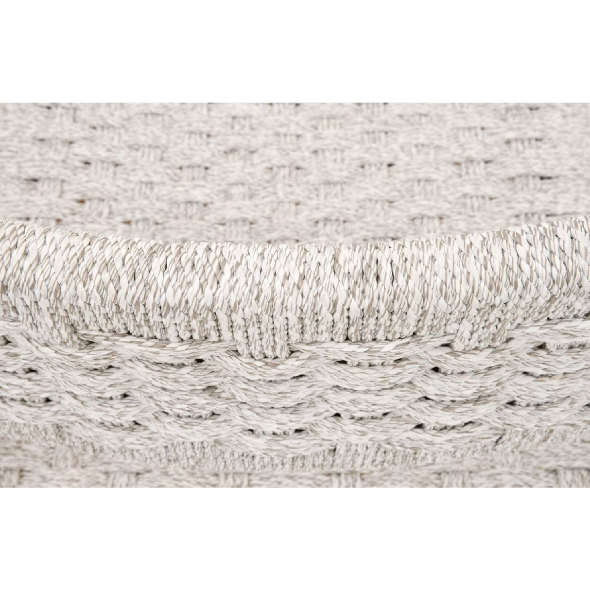 Modern European furniture - White Rope Indoor/Outdoor Dining Chairs (2) - www.oroa.com