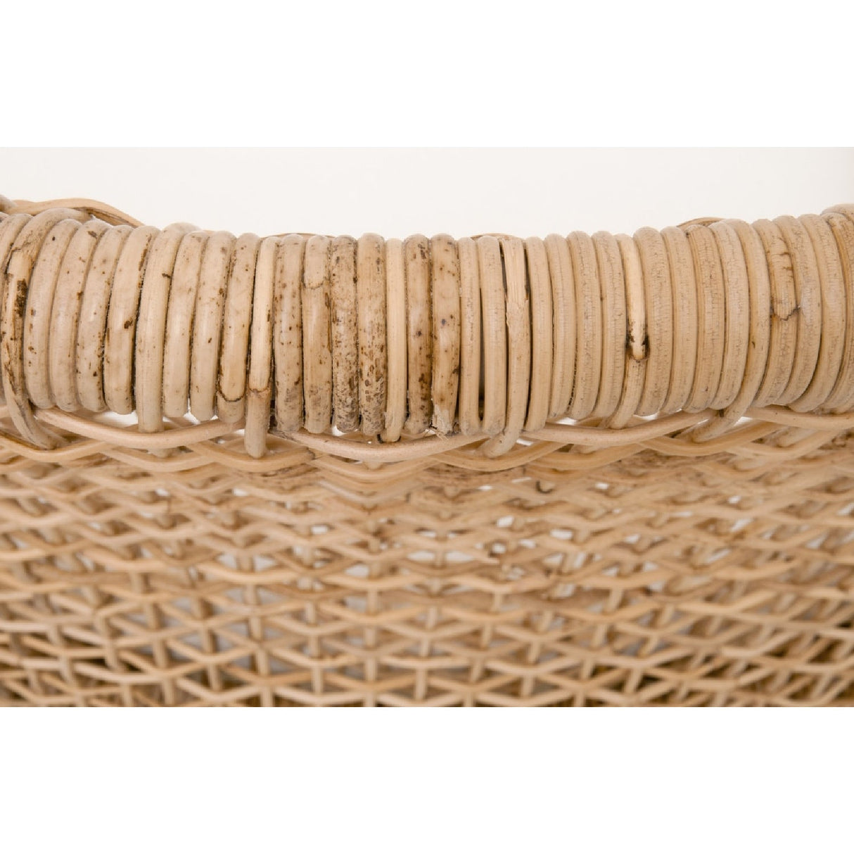 Modern European furniture - Natural Rattan Dining Chairs (2) - www.oroa.com