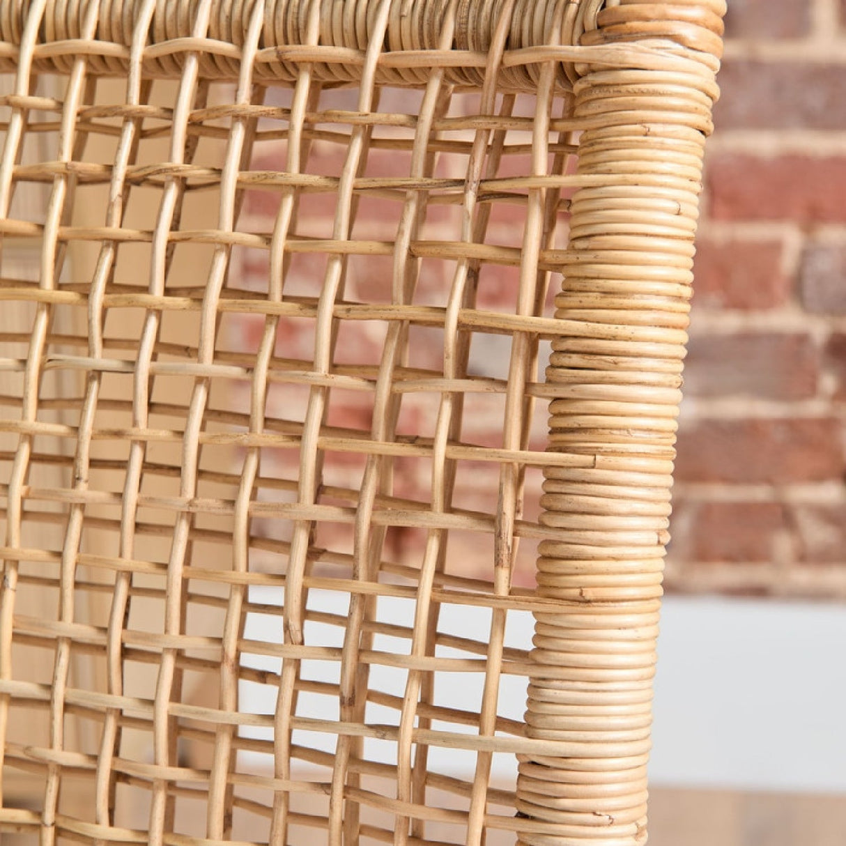 Modern European furniture - Natural Rattan Dining Chairs (2) - www.oroa.com