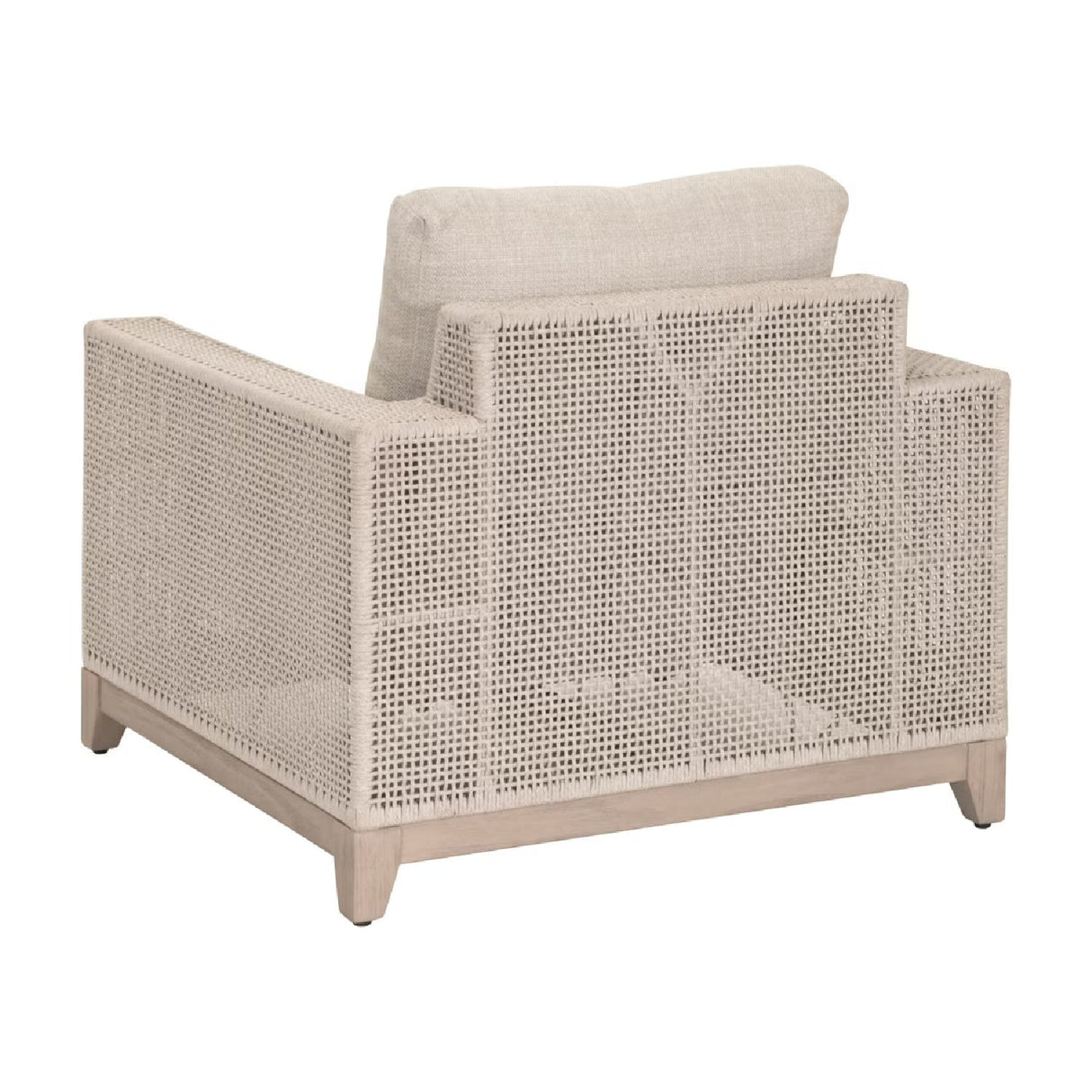Modern European furniture - Flat Rope Outdoor Sofa Chair - www.oroa.com