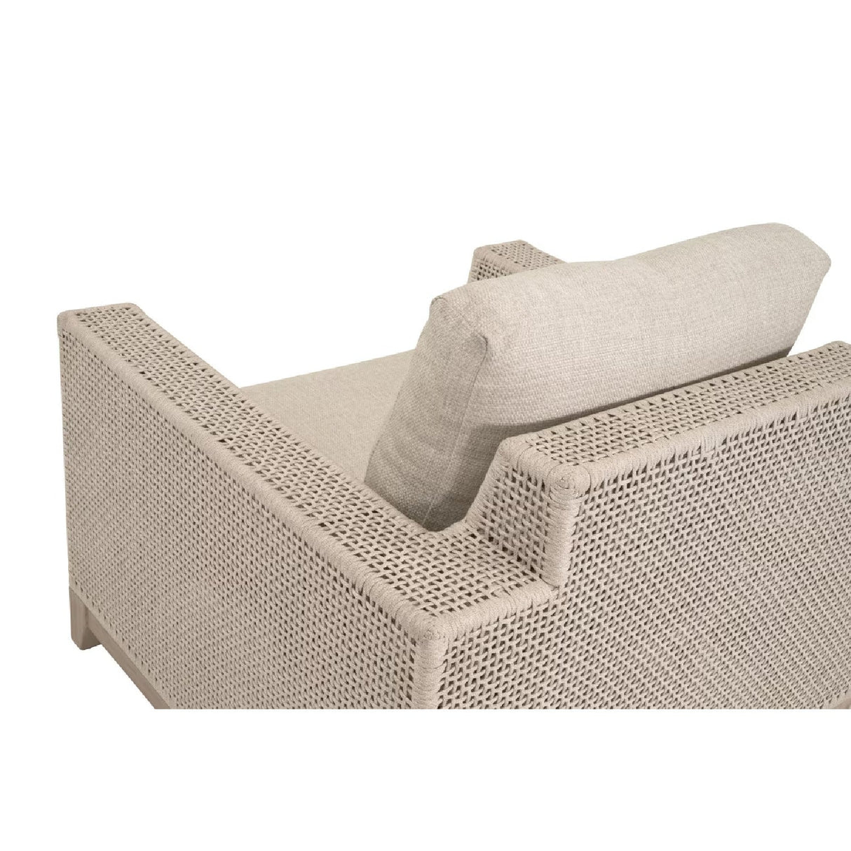 Modern European furniture - Flat Rope Outdoor Sofa Chair - www.oroa.com