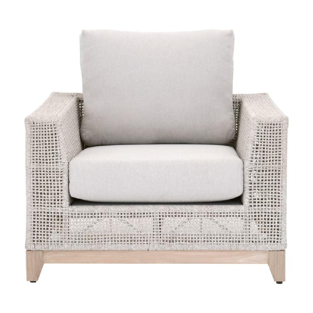 Modern European furniture - Flat Rope Outdoor Sofa Chair - www.oroa.com