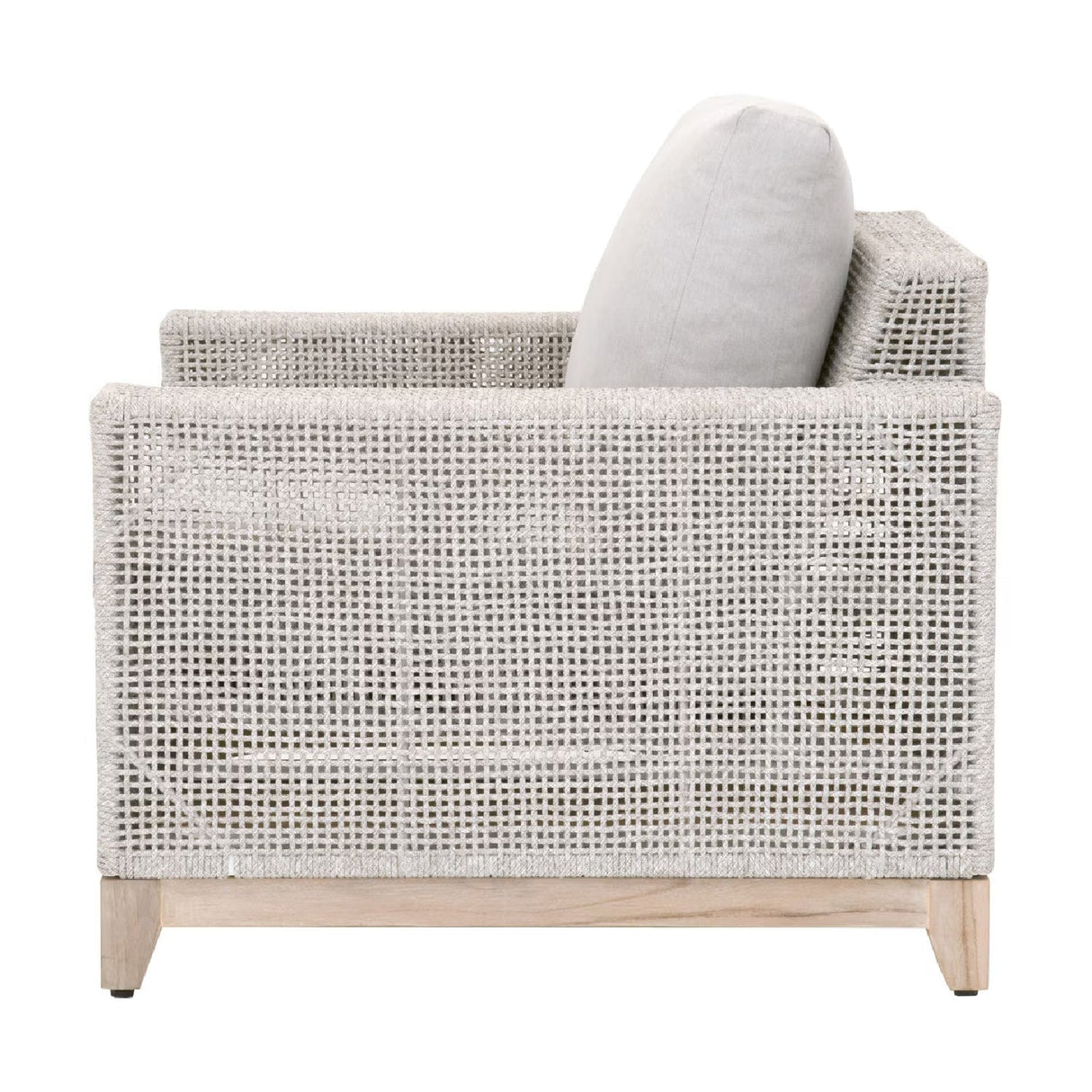 Modern European furniture - Flat Rope Outdoor Sofa Chair - www.oroa.com