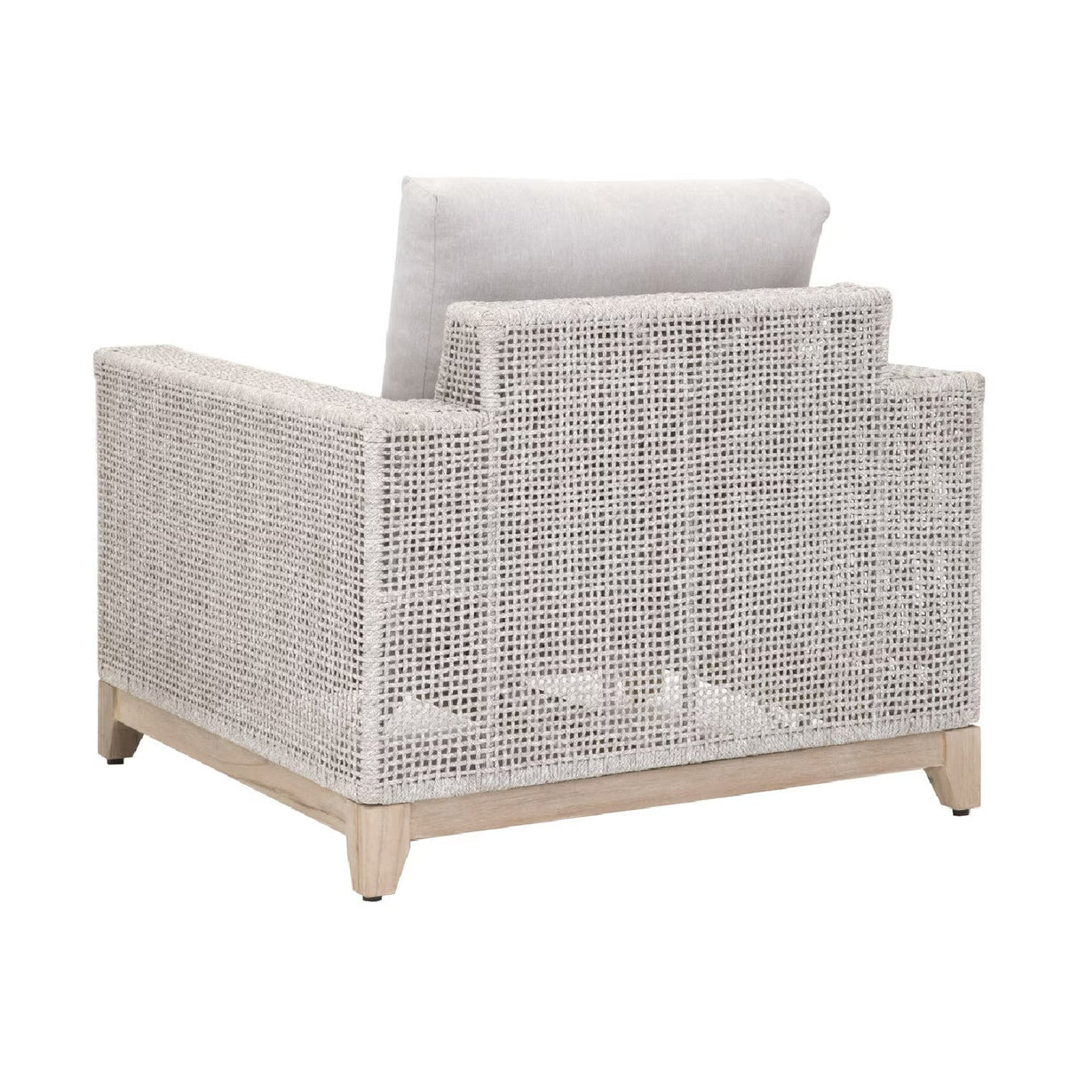 Modern European furniture - Flat Rope Outdoor Sofa Chair - www.oroa.com
