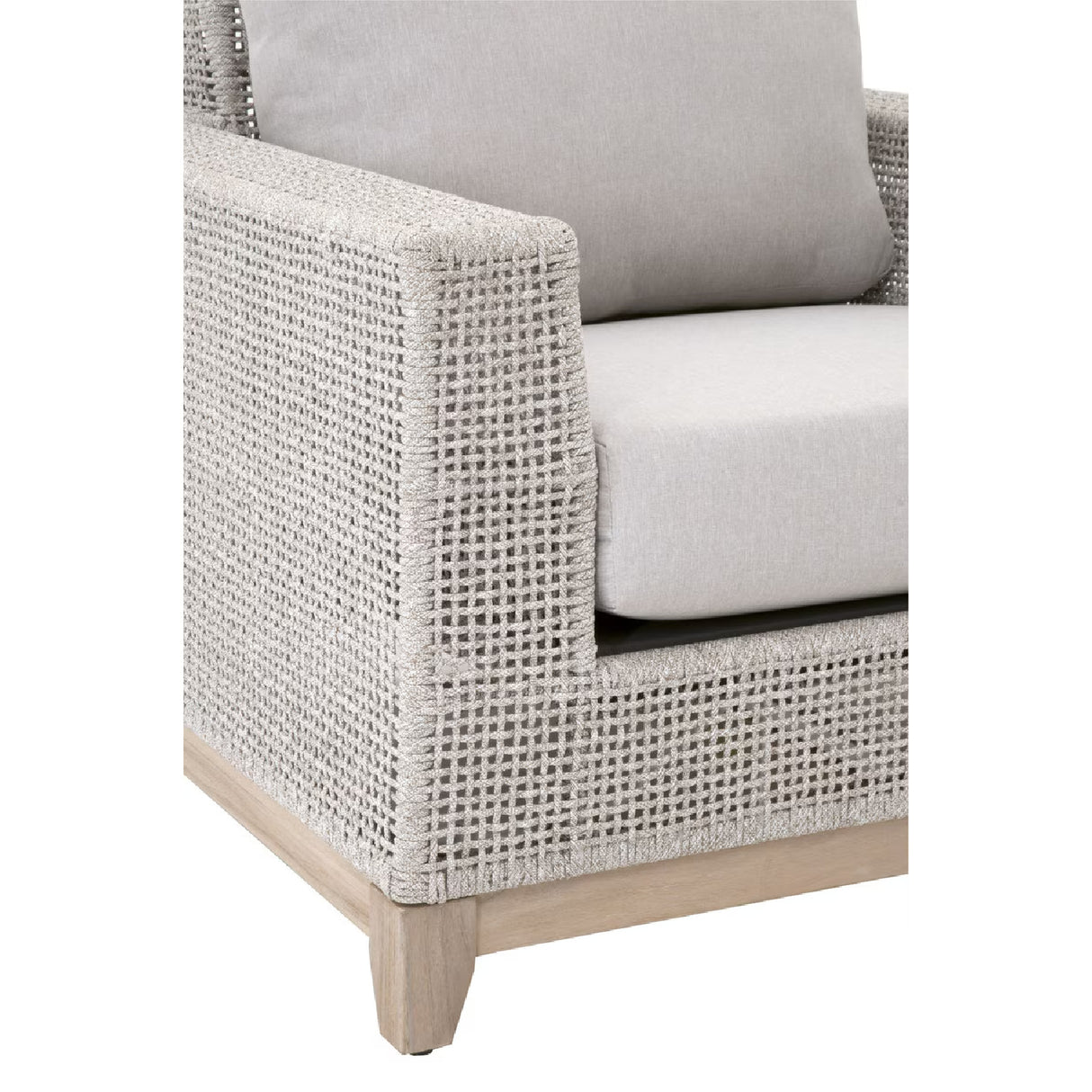 Modern European furniture - Flat Rope Outdoor Sofa Chair - www.oroa.com | Oroa.com