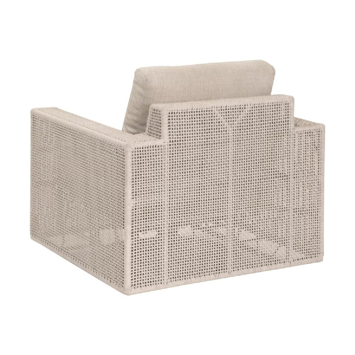 Flat Rope Outdoor Swivel Chair | Living Essentials Tropez – alternate view 5