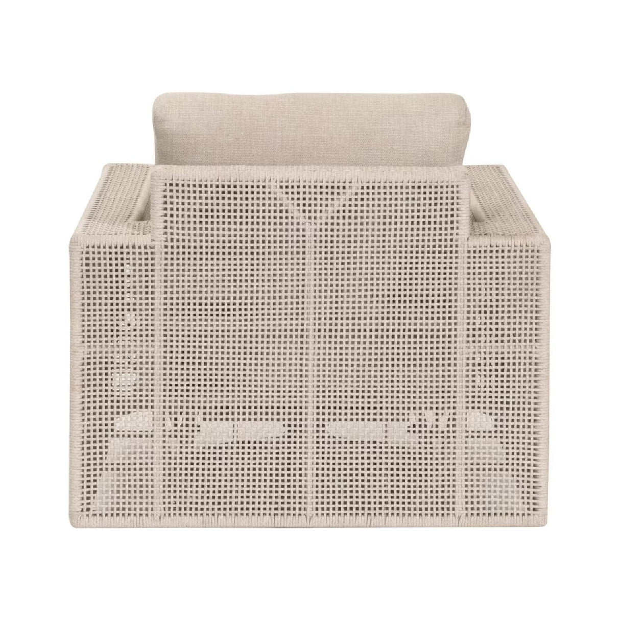 Flat Rope Outdoor Swivel Chair | Living Essentials Tropez – alternate view 6