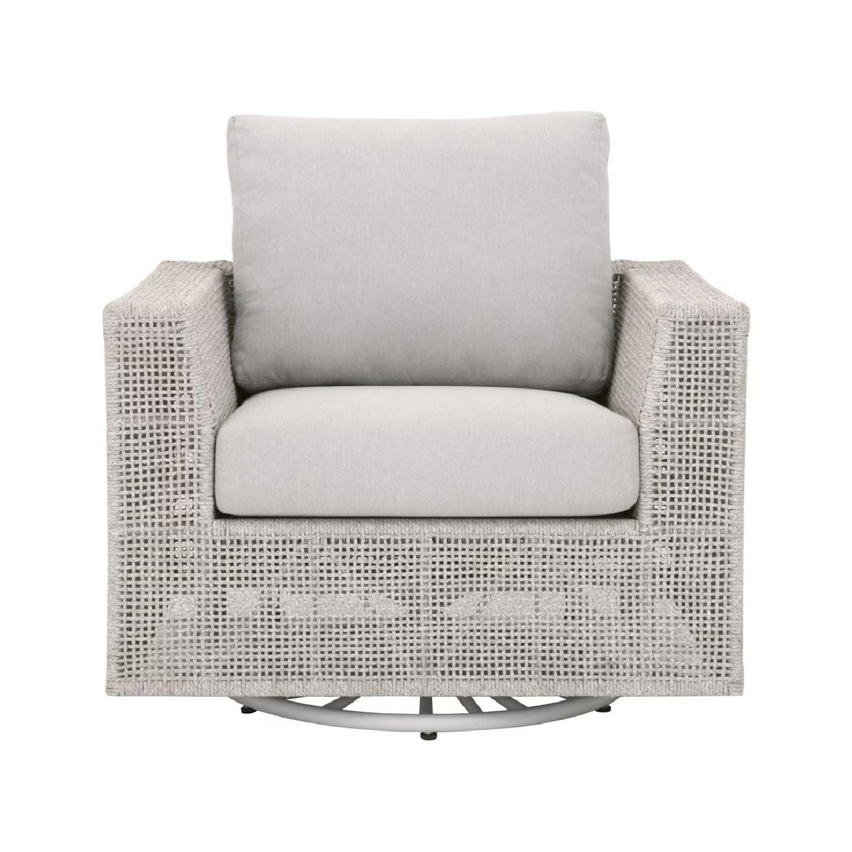 Flat Rope Outdoor Swivel Chair | Living Essentials Tropez – alternate view 14
