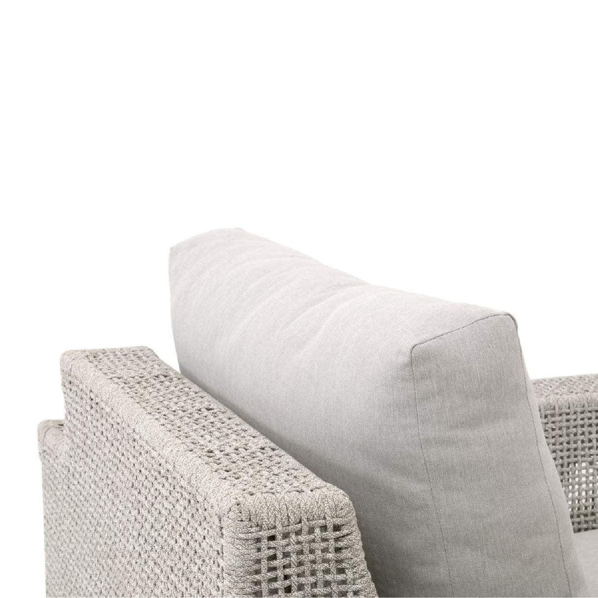 Flat Rope Outdoor Swivel Chair | Oroa.com