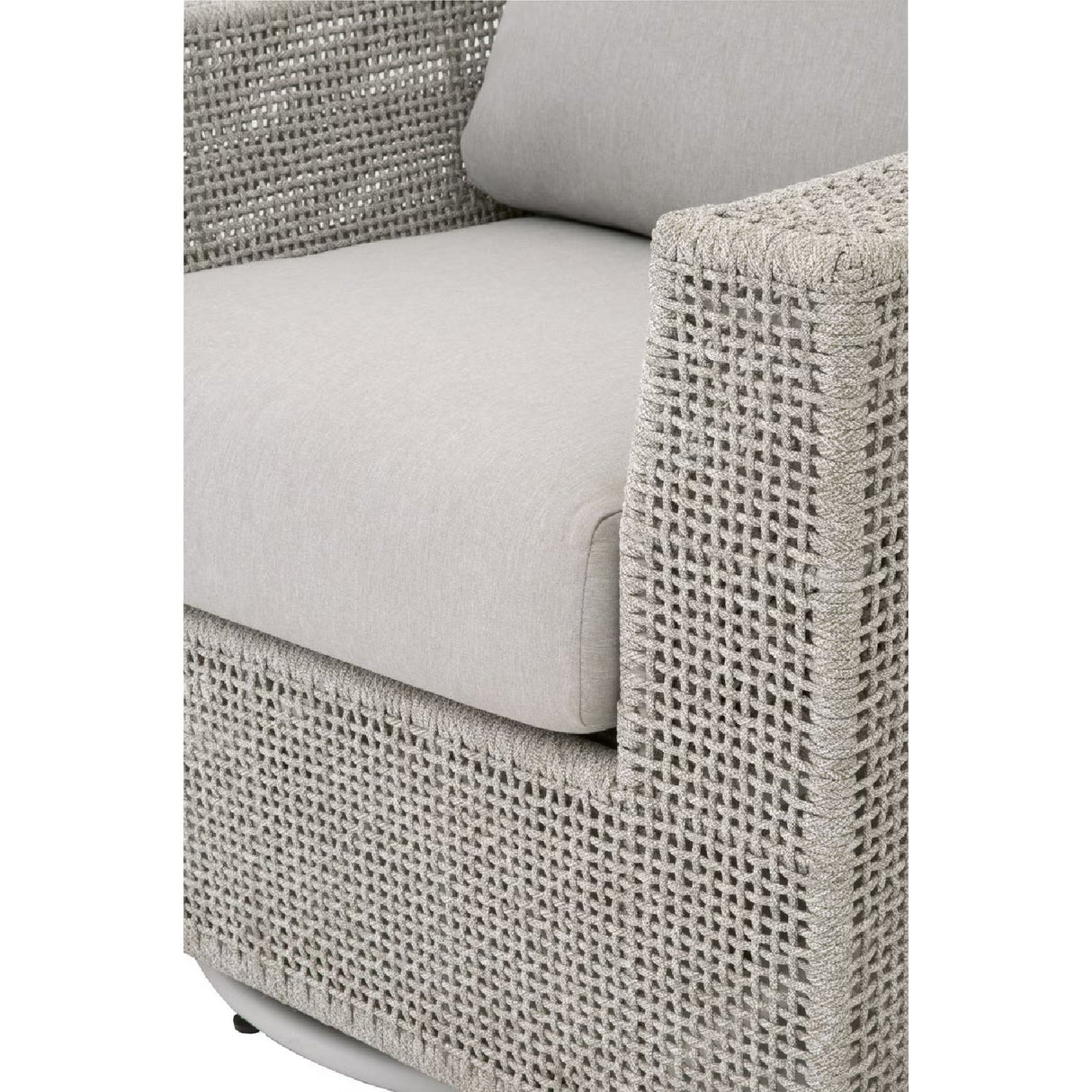 Flat Rope Outdoor Swivel Chair | Living Essentials Tropez – alternate view 21