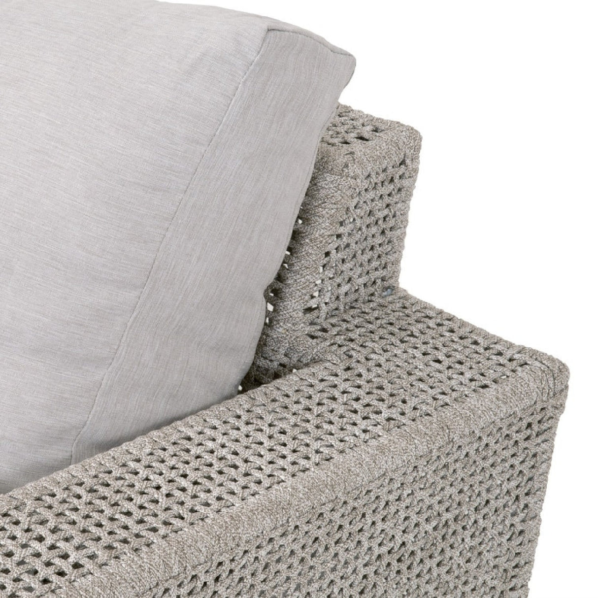 Modern European furniture - Flat Rope Outdoor Sofa - www.oroa.com