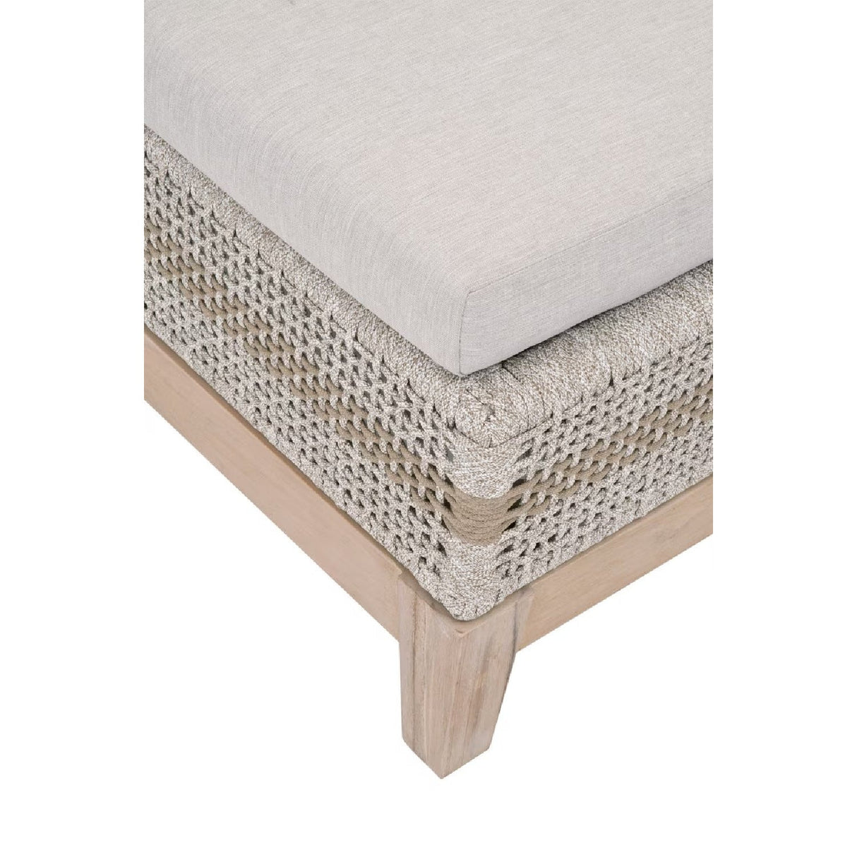 Modern European furniture - Taupe Stripes Outdoor Chaise Lounge - www.oroa.com