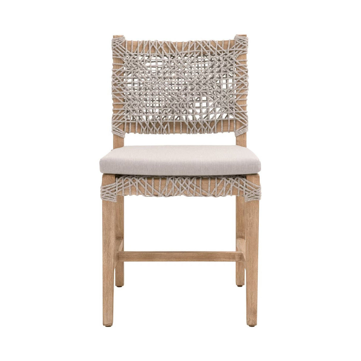 Modern European furniture - Interlaced Flat Rope Dining Chairs (2) - www.oroa.com