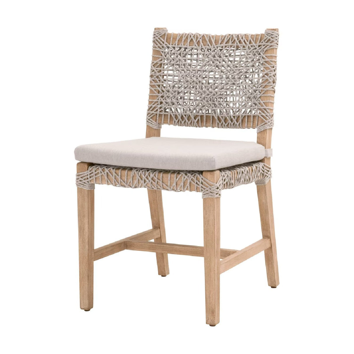 Modern European furniture - Interlaced Flat Rope Dining Chairs (2) - www.oroa.com